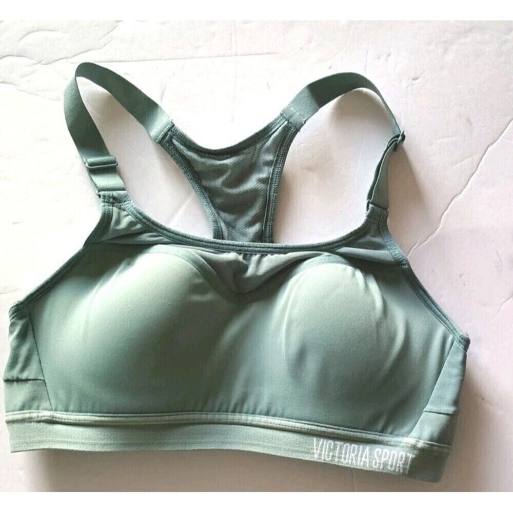Victoria's Secret Sport Racerback Sports Bra Size 32B Blue